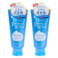 Shiseido Senka Perfect Whip Cleansing Foam, 120g, 2 pcs blue