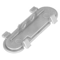 Roof Luggage Rack Side Rail Cover 68141170AC Replacement for Jeep Cherokee 2014-2019 gray