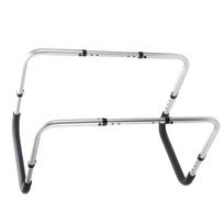 Blanket Lifter for Feet High Carbon Steel Height Adjustable Bed Sheet Riser Blanket Support for Foot Knee Toes Leg Ankle white