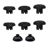 Plastic Thumbsticks Cap for PS5/PS4/Switch Pro/ Series Controllers/PS5 Edge Controller 8 IN 1 black