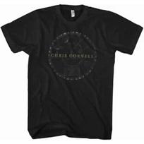 Chris Cornell Solar System Adult T Shirt Heavy Metal Grunge Alternative Hard Vintage Graphic Fashion Homme Streetwear 4XL black