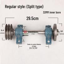 Medžio apdirbimo stalo pjūklo veleno ir guolio surinkimo sėdynė Regular 205 Spindle 32MM