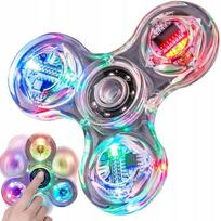 Led Glowing Fidget Spinner Sensory Toy skaidri
