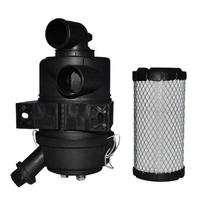 A04E-1 Rinkinys Generatoriaus Oro Filtrai Surinkimas Bobcat 323 453 Caterpillar Hitachi G042545 juoda