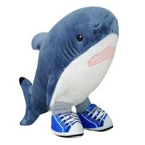 33~60Cm Feet Blue Shark Doll Plush Toy Stuffed The Classic Of Mountains And Seas Creative Animal Plushie Man Gift 33cm white