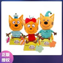 Russian Three Little Kittens Tpnkota Action Figure Toys Cartoon Anime Happy Cats Plush Toy Cartoon  Figure Child Christmas Gifts