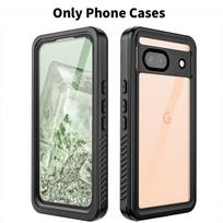 For Waterproof Phone Case Google Pixel 8a With Shockproof And Full Protection Outdoor Activities beige