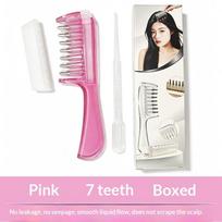 Unisex Essential Oil Massage Comb with Built-In Liquid Reservoir Anti-Leak Hair Care Massager for Daily Home Use A22