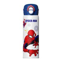 Spider-Man izoliuotas puodelis su šiaudeliu, nerūdijančio plieno vandens butelis studentams, nešiojama termosinė puodelis