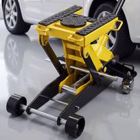VEVOR žemo profilio grindų domkratas, 2 tonų talpa, plieninis lenktyninis grindų domkratas su vieno stūmoklio greito kėlimo siurbliu ir ratukais 58 x 43 x 113.5 cm
