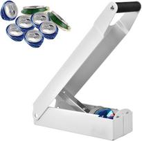 16 oz Kitchen Can Press  Coke Can Compressed Can Crushers White balta