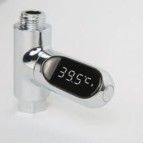 Water Temperature Meter Monitor LED Display Faucet Shower Thermometer Home Water Flow Temperature Monitor sidabras