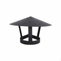 Židinio kaminas kepurė, 304 nerūdijančio plieno, Vėjui atspari, Vandeniui atspari 125mm 153mm gray