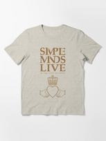 Simple Minds Simple Minds - Live in the City of Light Logo Essential T-Shirt 3XL gray
