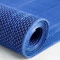 PVC neslystanti grindų kilimėlis, virtuvė, vonios kambarys, lauko baseinas, vandeniui atsparus ir nešvarumus atstumiantis kojų kilimėlis, kilimėlis 70x90cm mėlyna