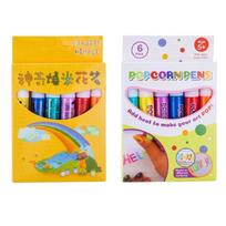 Popcorn Pens Set, 12 Piece Novelty Writing Pens with Ergonomic Grip for Students, School Notes, Classroom Annotations, and Desk Writing 1