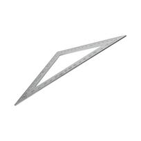 Precision Angle Ruler 45/90 Set Square Triangle Ruler Engraved Scale