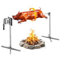 VEVOR Rotisserie Grilio 8 lygių aukščio elektrinis Rotisserie Grilio rinkinys, BBQ Grilių Rotisseries rinkinys su 60 kg apkrovos talpa, 38W variklis 182.5 x 53.5 x 86 cm