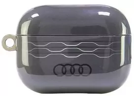 Audi IML geometrinio rašto AirPods Pro 2 dėklas - Pilkas