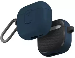 Uniq Clyde Užrakinamas dėklas, skirtas AirPods 4 - Mėlynas