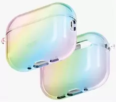 Uniq Iridescia Pakabinamas dėklas AirPods Pro 3 - Skaidrus Daugiaspalvis
