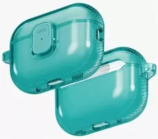 Uniq Glase Pro dėklas AirPods Pro 3 Lock Case - Permatomas Mėlynas