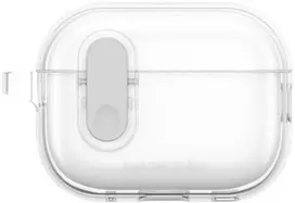 AmazingThing minimalus silikoninis dėklas AirPods Pro 2 ausinėms – skaidrus