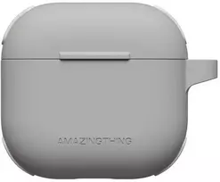 AmazingThing Omni dėklas, skirtas AirPods 4 - Pilka