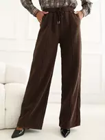 Italy Moda Kelnės-IR-SP-LPH2542.00-ruda