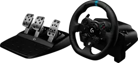 LOGITECH G923 Racing wheel - Juodas - PLUGC - WWi-9006
