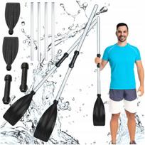 All-tech sulankstomas irklas 2in1 sup lentai, baidarei, pontonui, aliumininis, lengvas