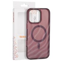 Tecto Shield Desert Mag dėklas, skirtas iPhone 16 Pro Max 6,9" raudonmedžio spalvos