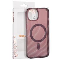 Tecto Shield Desert Mag dėklas, skirtas iPhone 13 / 14 6,1" raudonmedžio spalvos