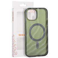 Tecto Shield Desert Mag dėklas, skirtas iPhone 13 / 14 6,1" tamsiai alyvuogių spalvos