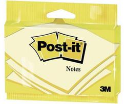 3M Lipdukai „Post-it“, geltoni, 76x127, 100 lapų