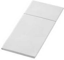 Servetėlės Duniletto Slim Bio Dunisoft I40xP33cm baltos stalo įrankiams, 65 vnt./pak.