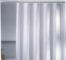 Van Der P Užuolaida „Unicolor Environment“, plotis 120 x aukštis 220 cm, balta, 8 dalių, be švino/PVC