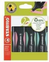 STABILO Žalias BOSS, 4 pc(s), Žalias, Mint, Rožinė, Violet, Chisel tip, Žalias, Mint colour, Rožinė, Violet, Plastic, 2 mm