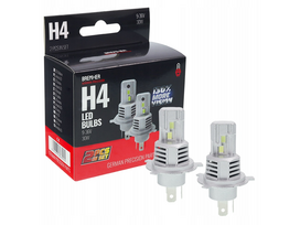 H4 LED lemputes 9-36V,  6500K, 30W 2VNT.