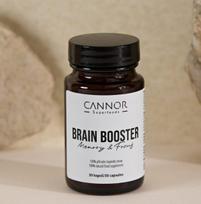 Cannor Brain Booster, 30 kapsulių, 200 g