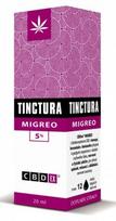 CBDex Tinctura Migreo 5 % CBD tinktūra, 20 ml