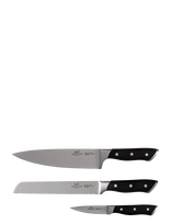 Lion Sabatier - Knife Set Hercules 3 Parts - Peilių rinkinys - Juoda