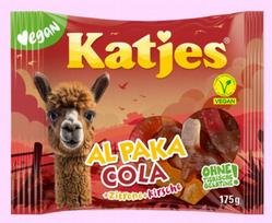 KATJES Al-Paka Cola želė saldainiai 175g