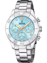 Festina F20603/4 Ladies watch Boyfriend Chronograph 39mm 10ATM - Laikrodis moterims