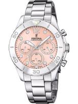 Festina F20603/7 Ladies watch Boyfriend Chronograph 39mm 10ATM - Laikrodis moterims