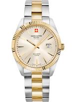 Swiss Alpine Military 7016.1142 Mens watch Solaris 42mm 10ATM - Laikrodis vyrams