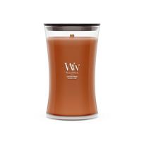 WoodWick Saffron Smoke wax candle Cylinder Brown 1 pc(s)