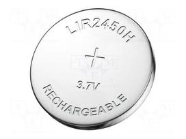 Re-battery: Li-Ion | 2450 | rechargeable battery | 200mAh | 3.7V