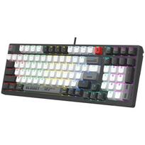 Mechaninė klaviatūra A4TECH BLOODY WS98 Grey WRLS (BLMS RED Plus jungikliai)