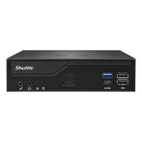 Pamatplāksne Shuttle DH610V2 S1700 H610 BLACK 120W/GLN HDMI DISPLAY-PORT COM-PORT